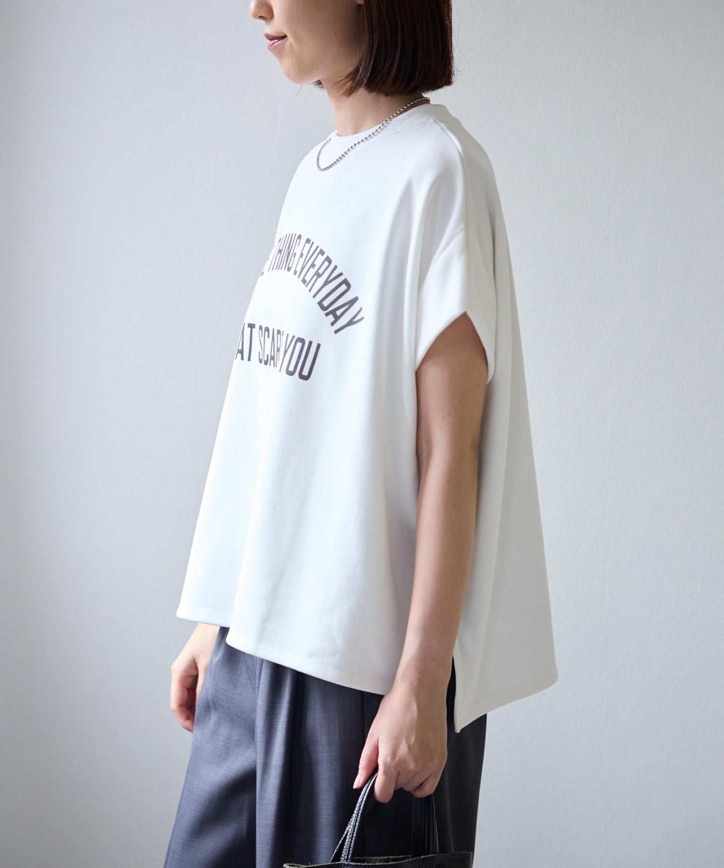 ロゴフレンチスリーブT