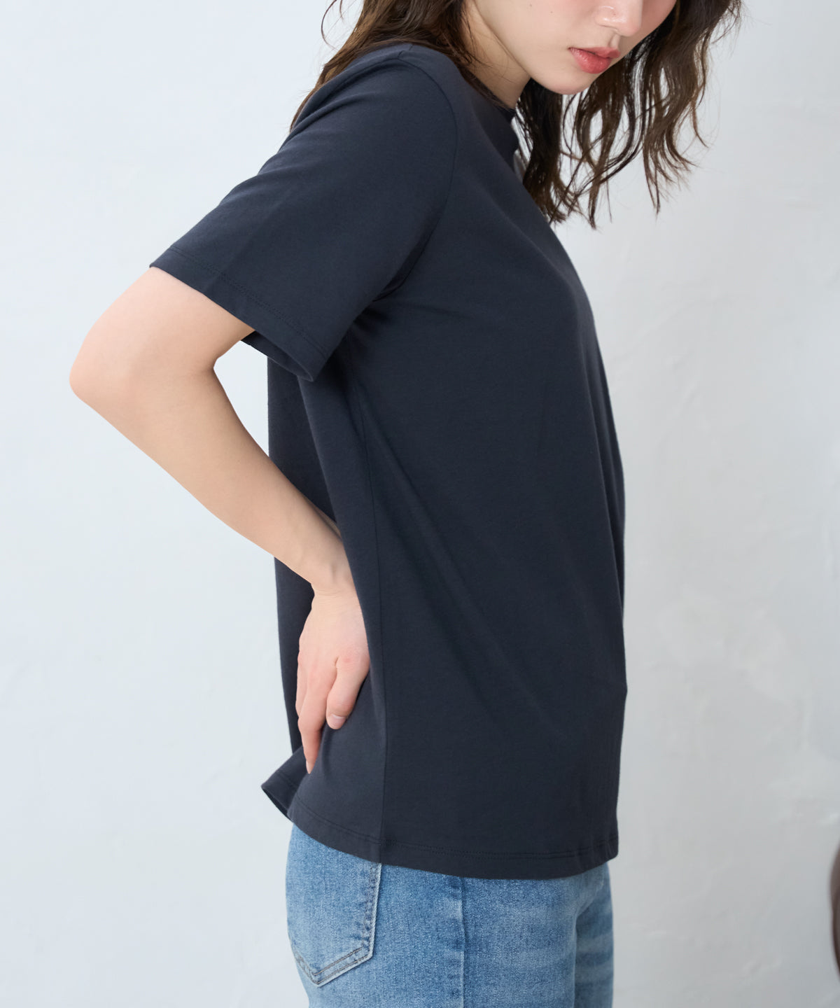毎日着たくなる心地よさ サイロ無地Tシャツ