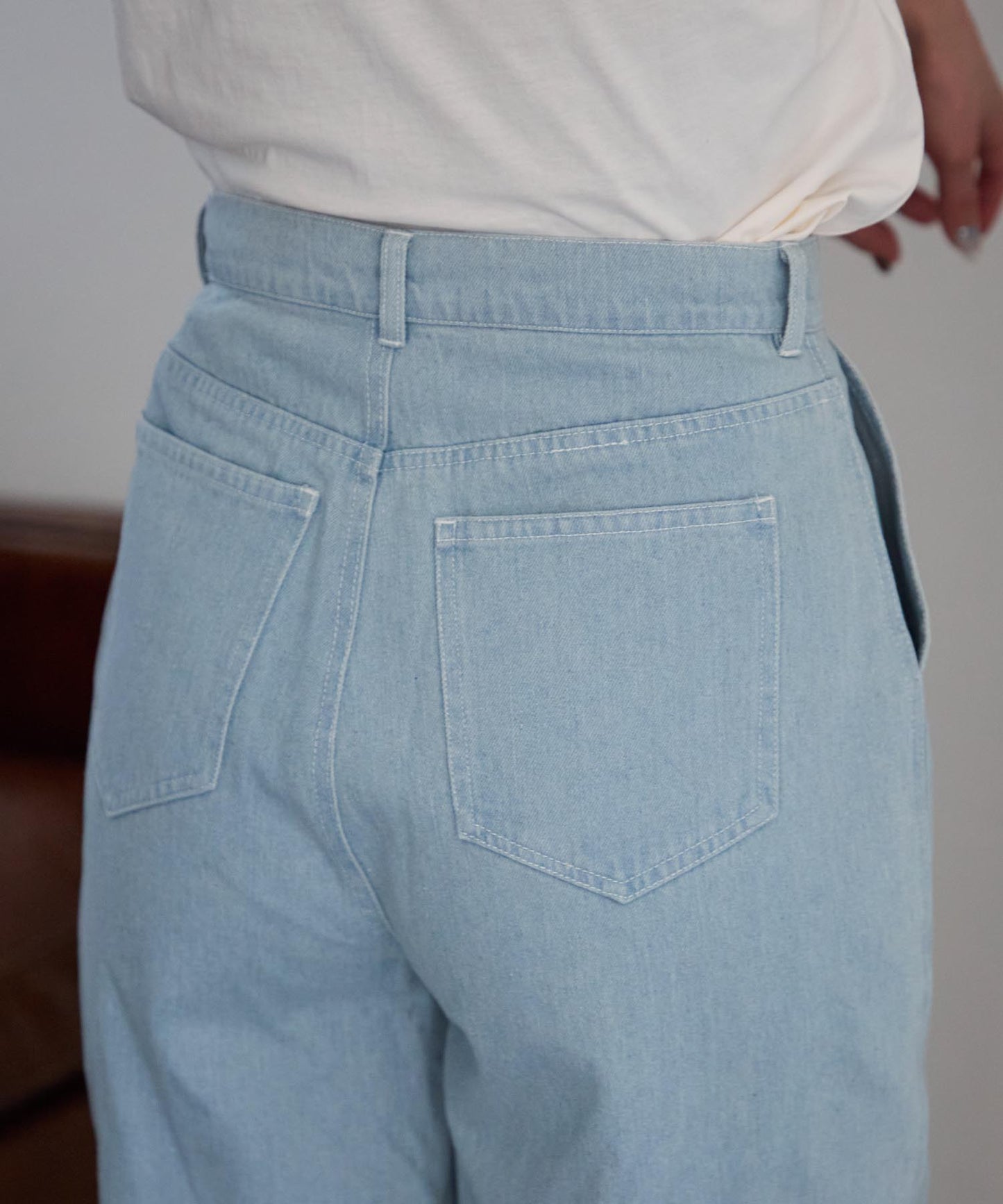 デニムカーゴパンツ
