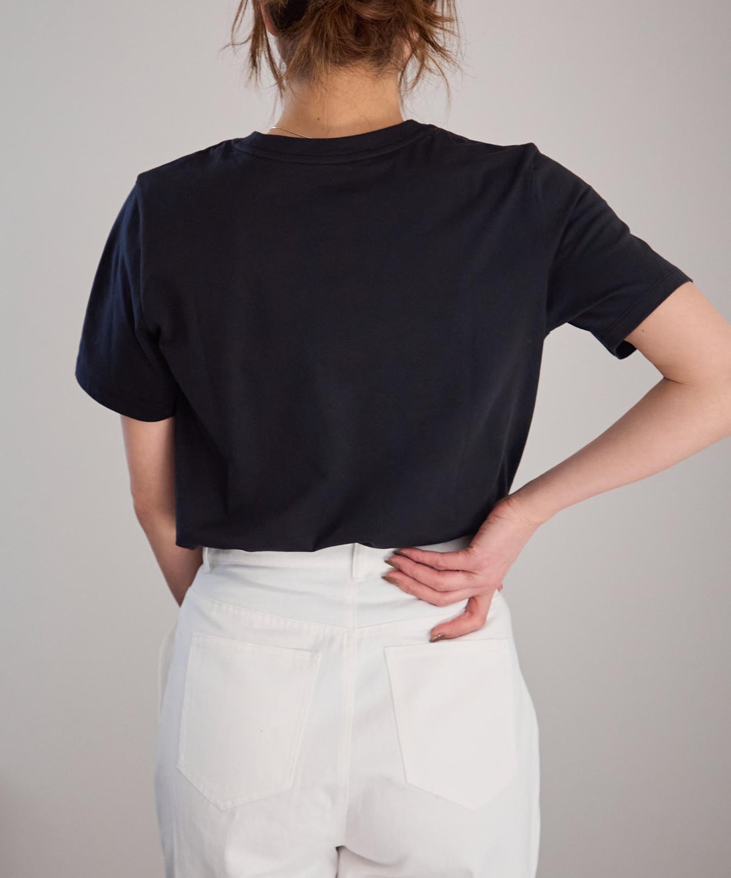 フラワーワンポイント サイロTシャツ