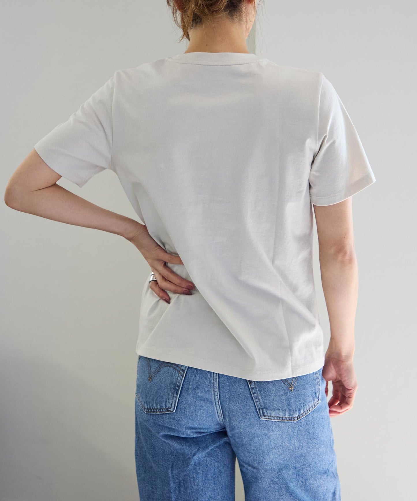 毎日着たくなる心地よさ サイロ無地Tシャツ