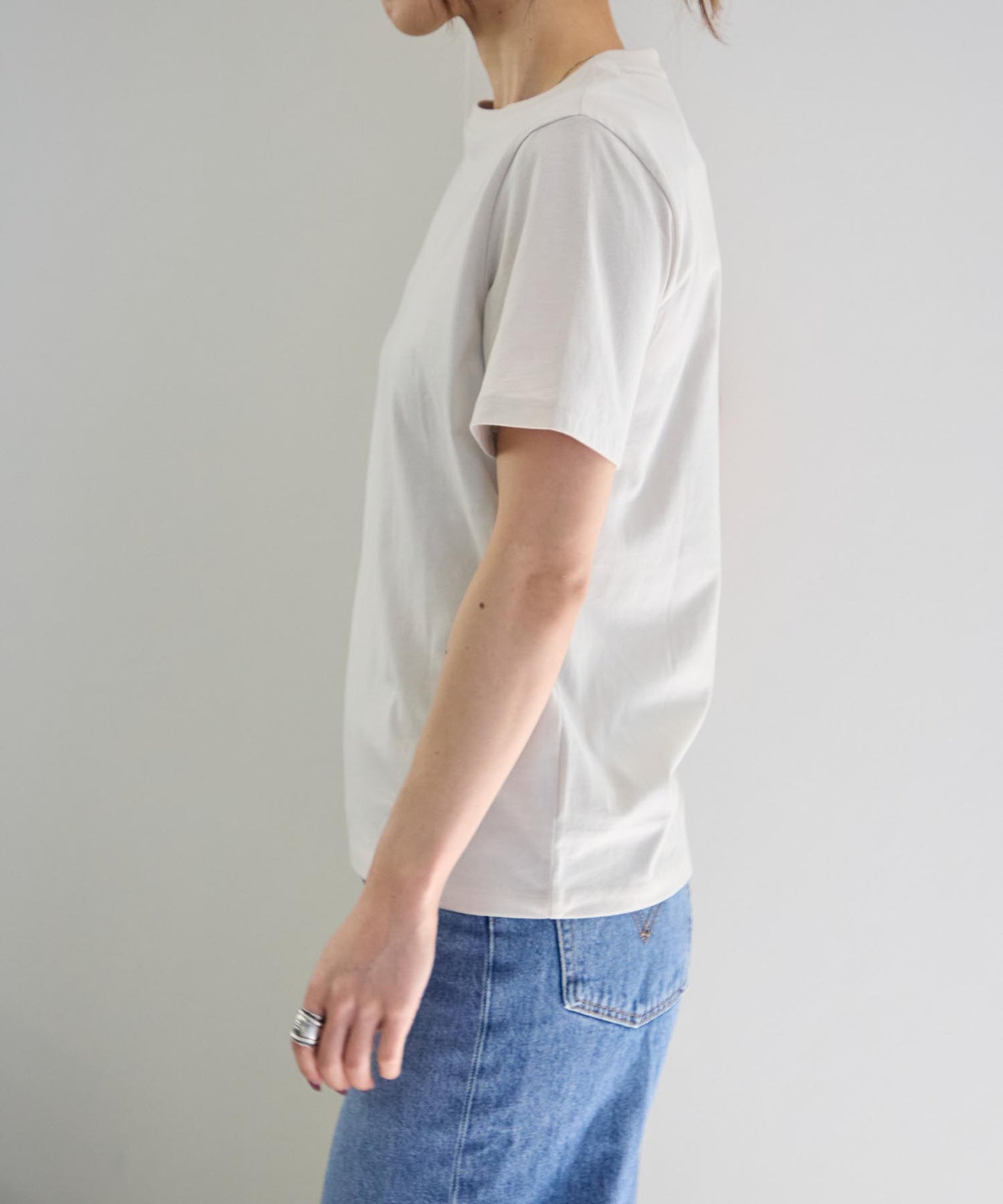 毎日着たくなる心地よさ サイロ無地Tシャツ