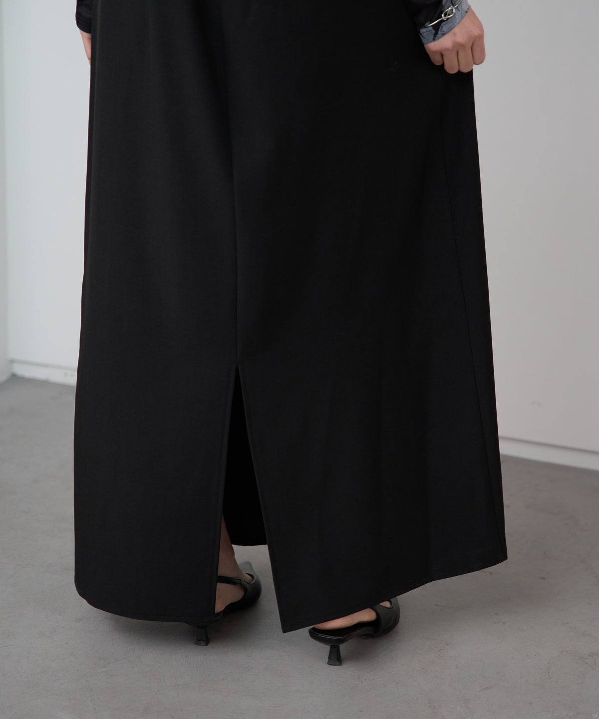 ベーシックキャミロングワンピース【後ろゴム/アジャスター付き】