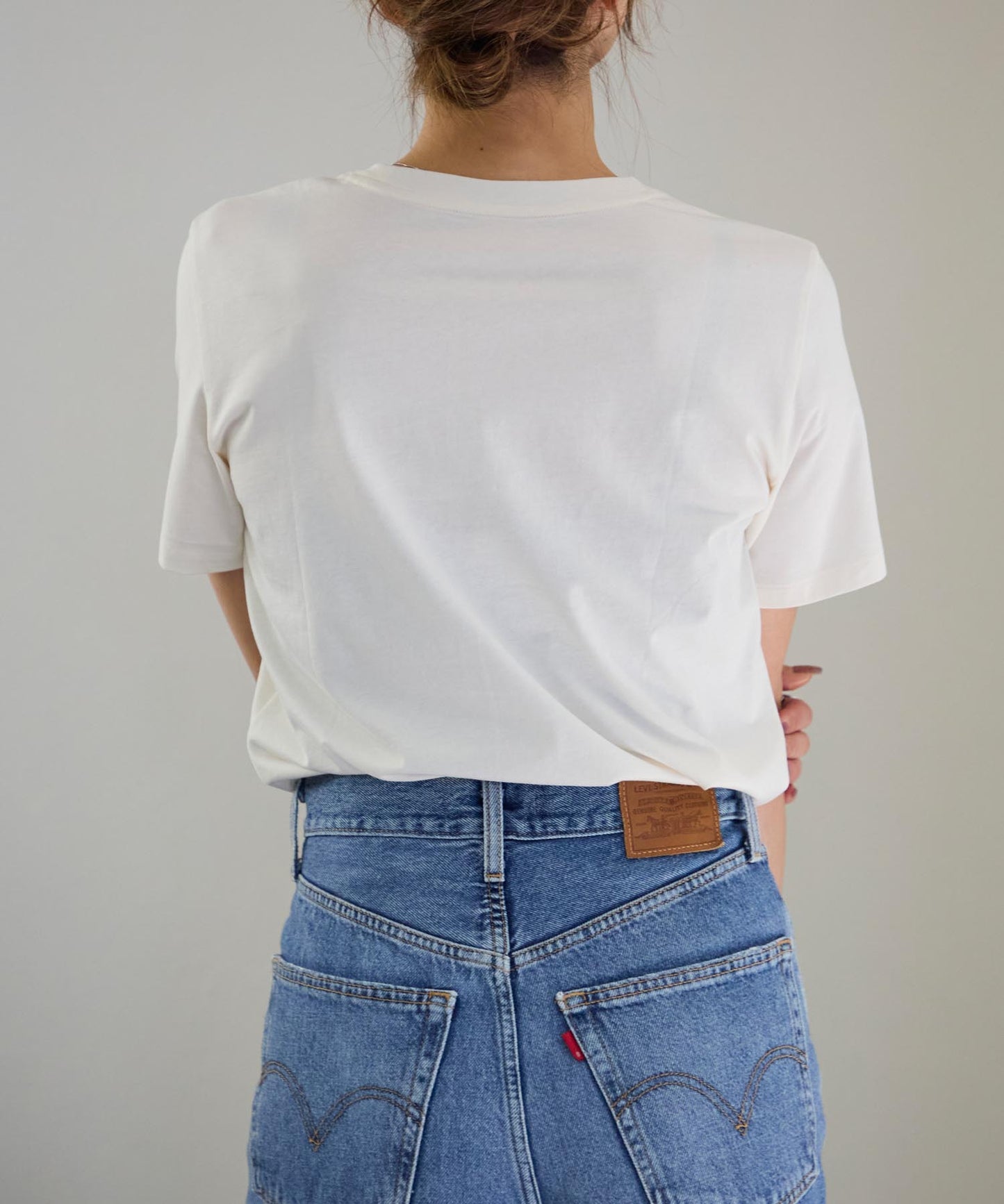 フラワーワンポイント サイロTシャツ