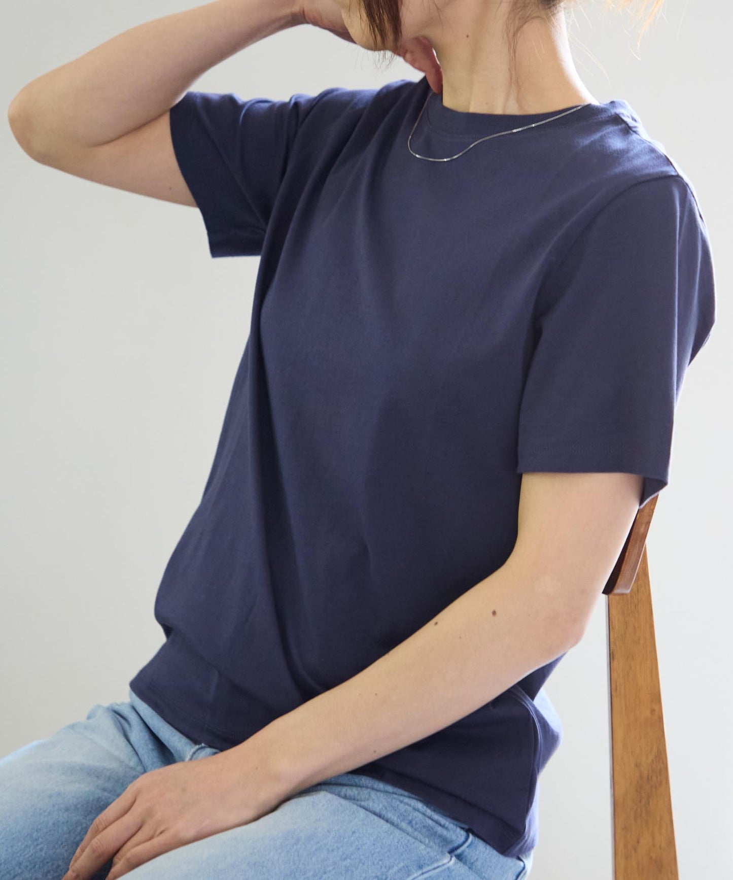 毎日着たくなる心地よさ サイロ無地Tシャツ