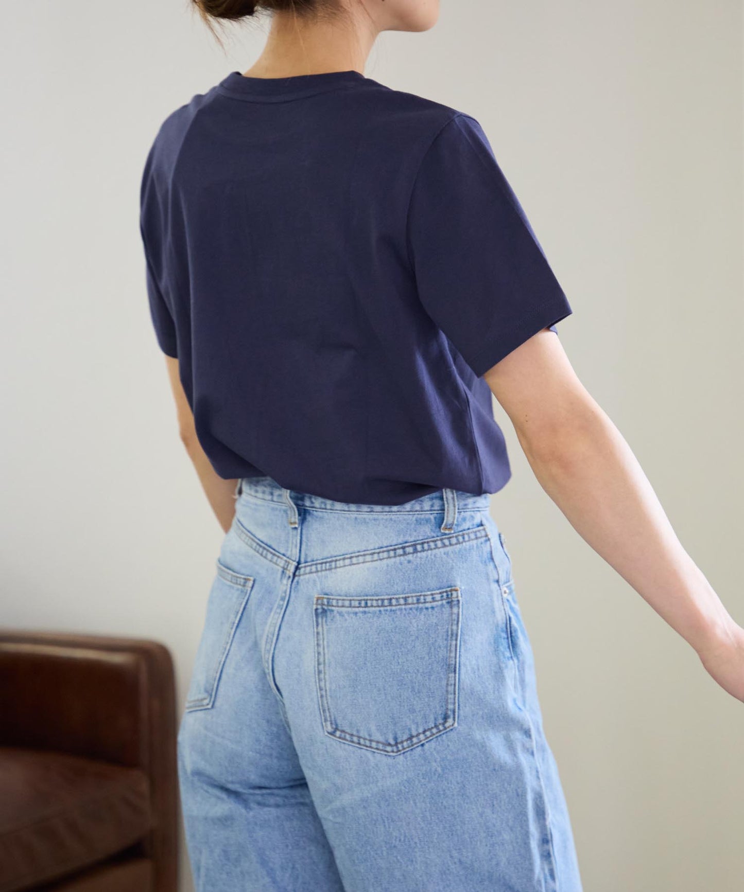 毎日着たくなる心地よさ サイロ無地Tシャツ
