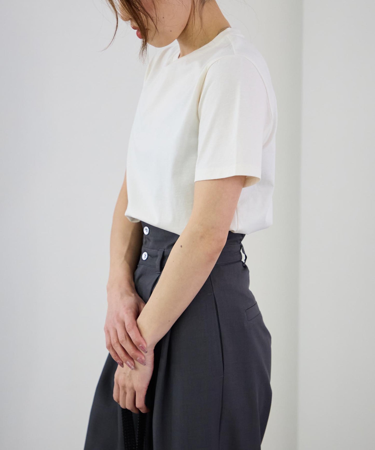 毎日着たくなる心地よさ サイロ無地Tシャツ
