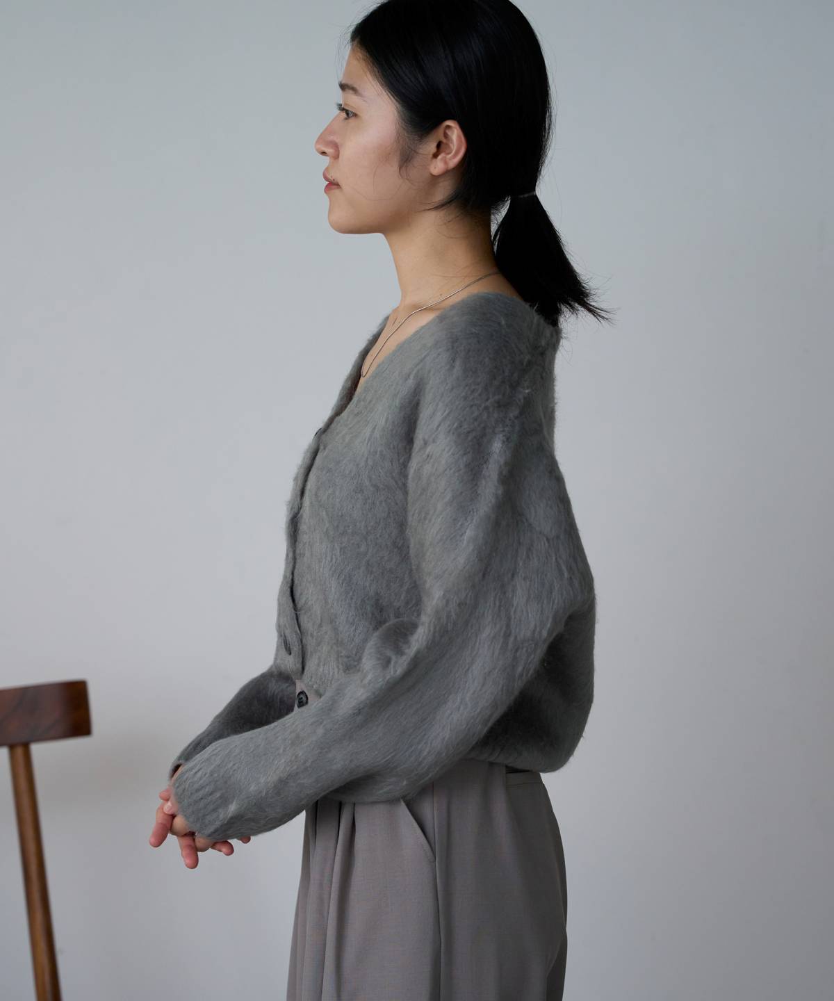 ファータッチショートカーディガン
