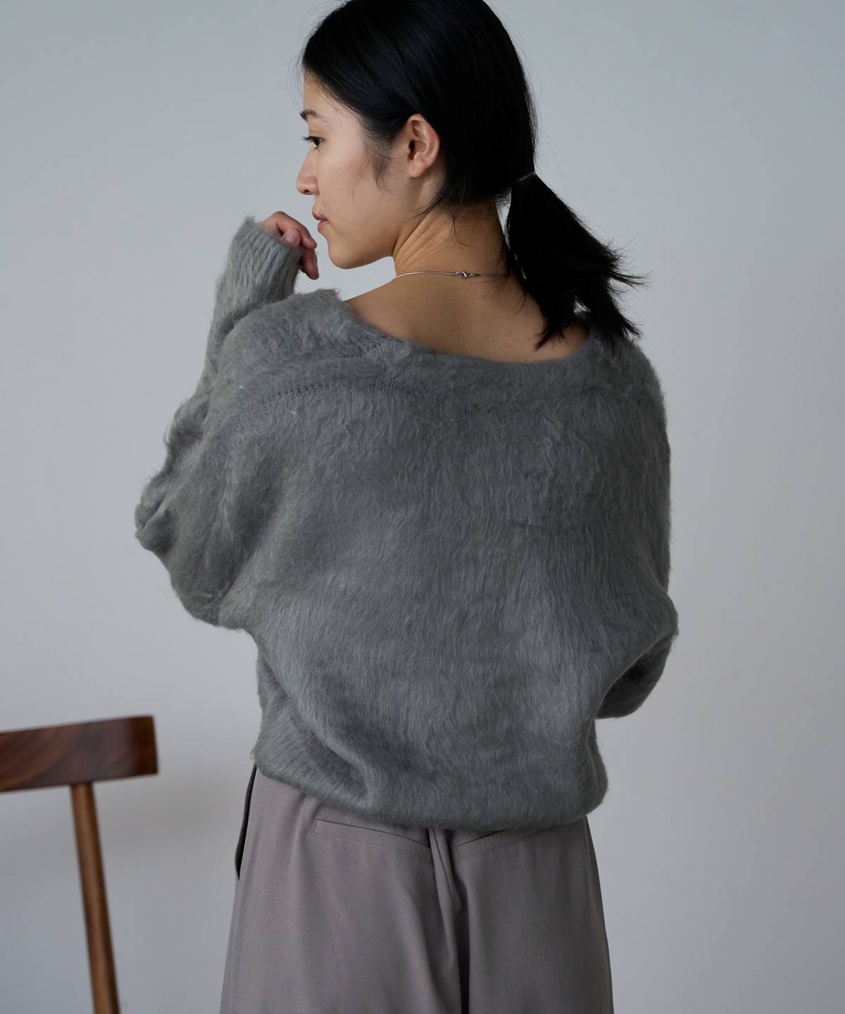 ファータッチショートカーディガン