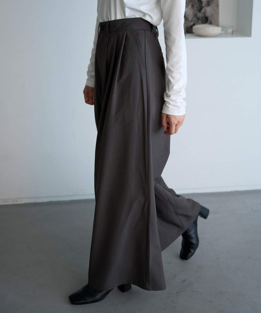 タックワイドパンツ/セットアップ対応