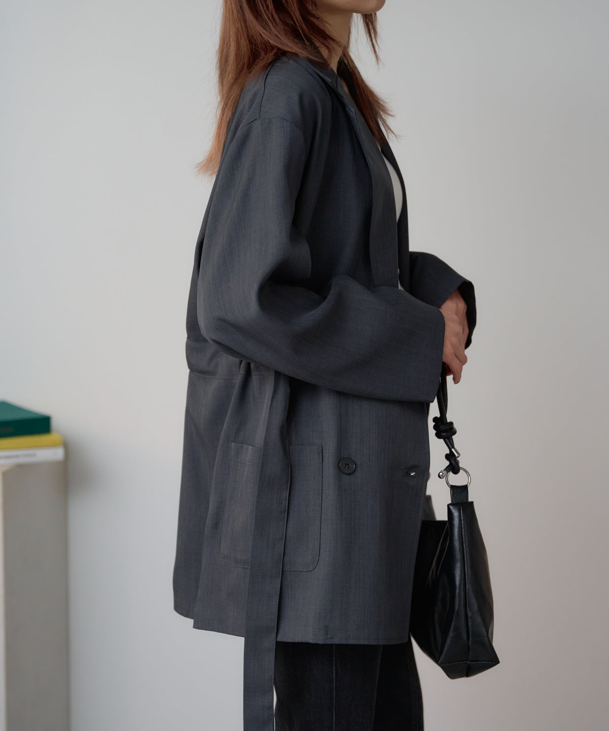 ウエストアレンジデザイン ダブルテーラードジャケット