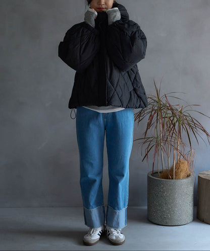 ダイヤキルト中綿ジャケット