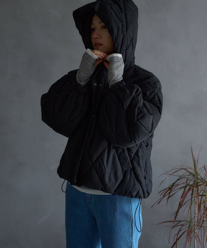 ダイヤキルト中綿ジャケット