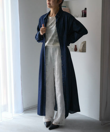 レースワイドパンツ/セットアップ対応