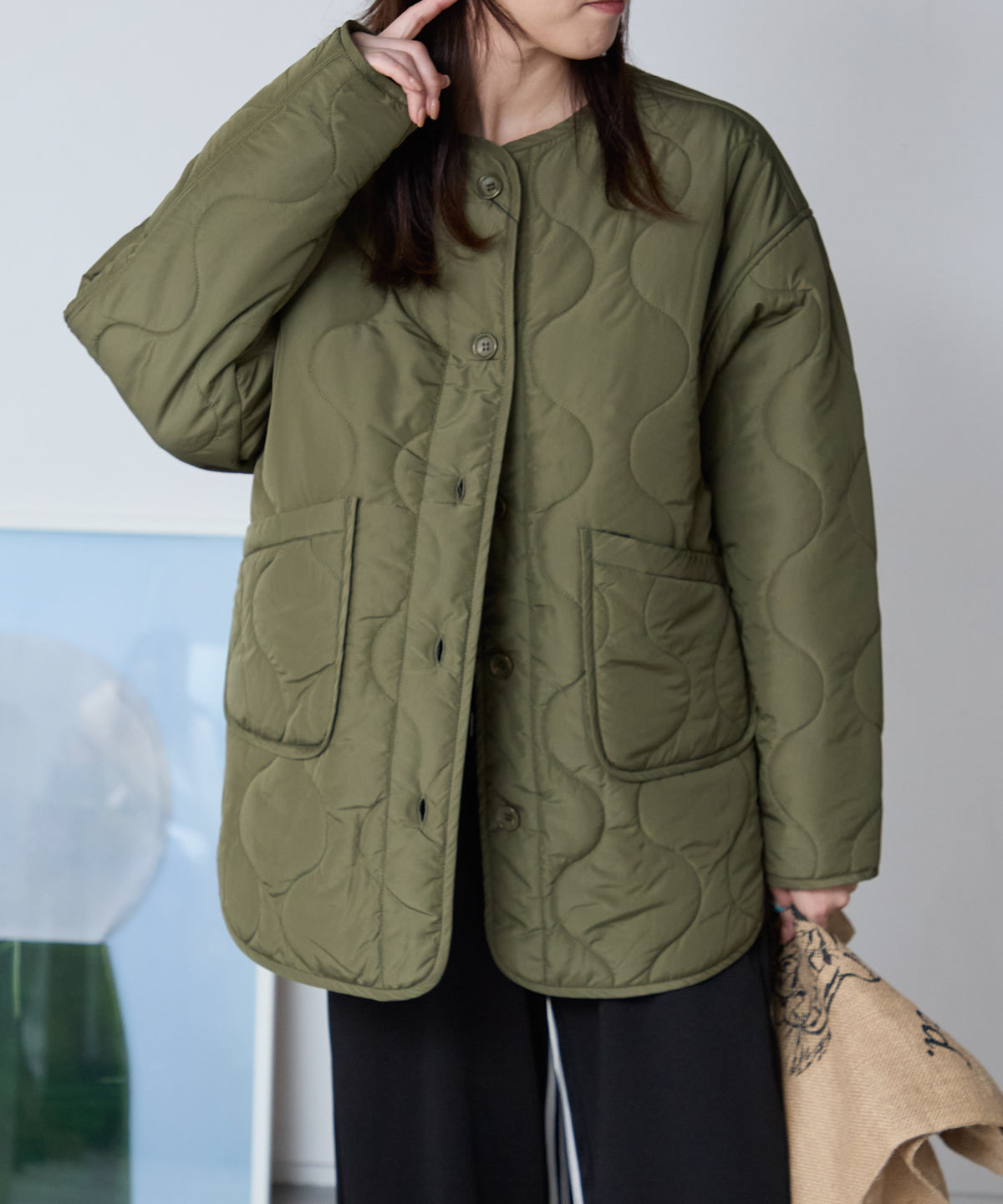 キルティングジャケット