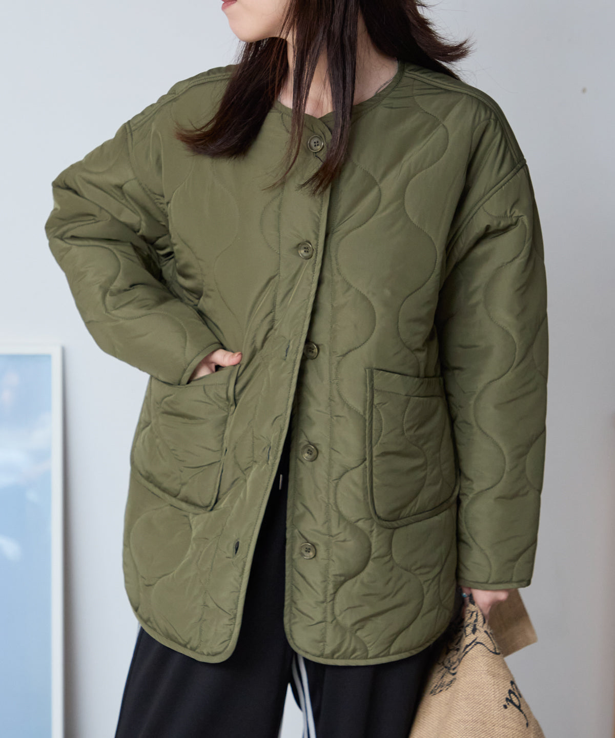 キルティングジャケット