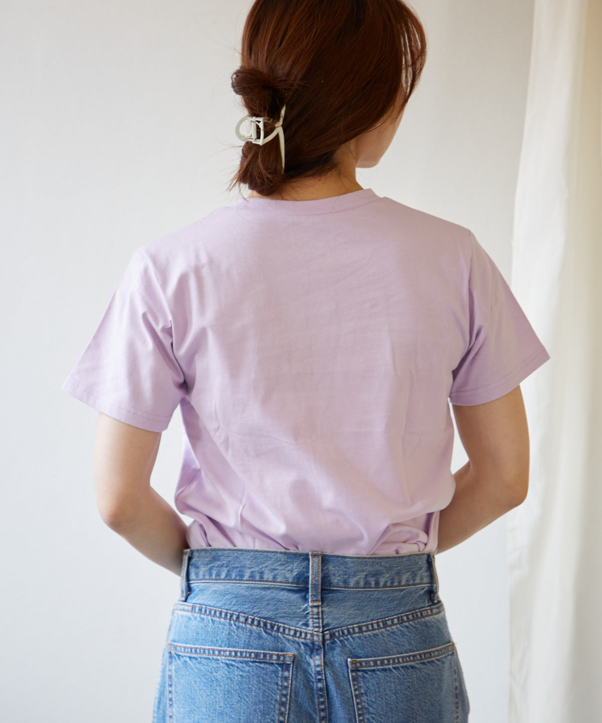 刺繍ロゴTEE