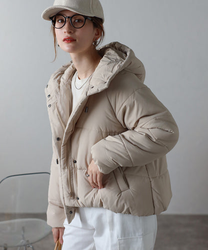 中綿ショートブルゾン