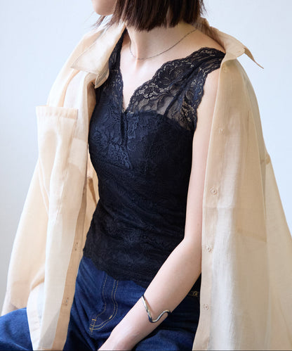 レース切り替えタンクトップ