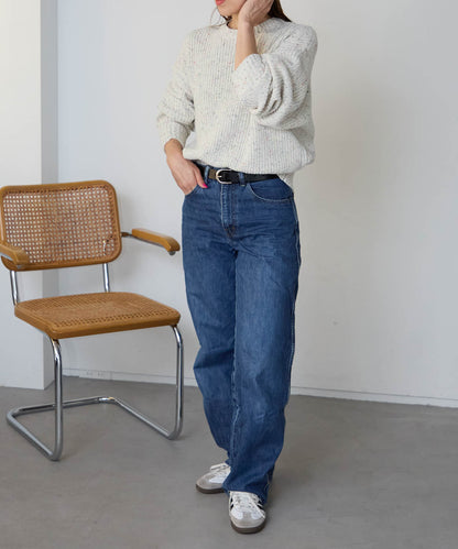 つぶつぶ MIXカラーネップニット