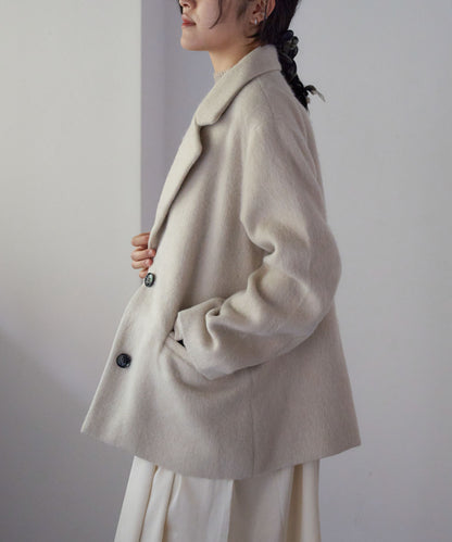 シャギーテーラードジャケット