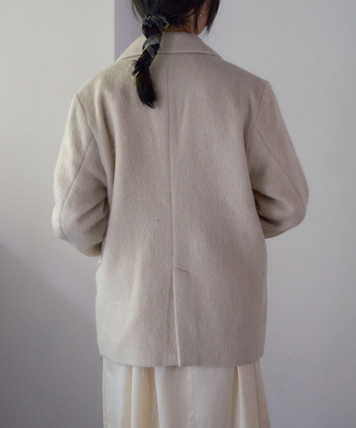 シャギーテーラードジャケット