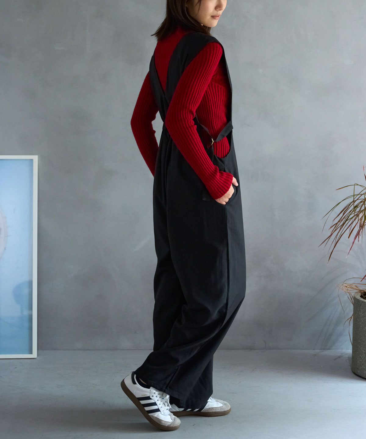 サイドベルトサロペット