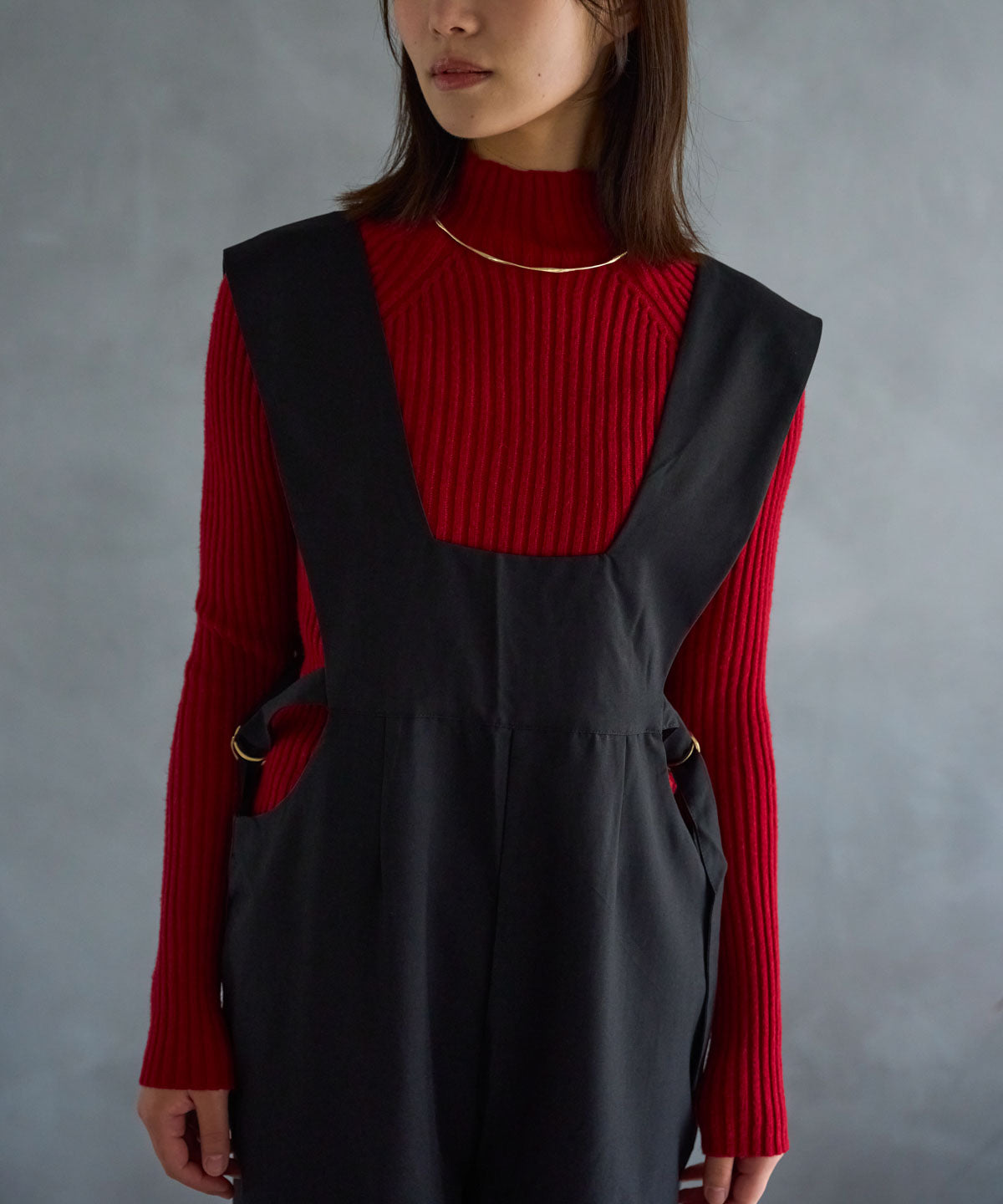 サイドベルトサロペット