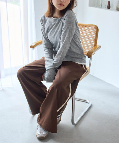 サイドレースラインパンツ