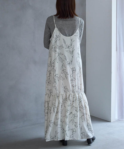 花柄キャミワンピース