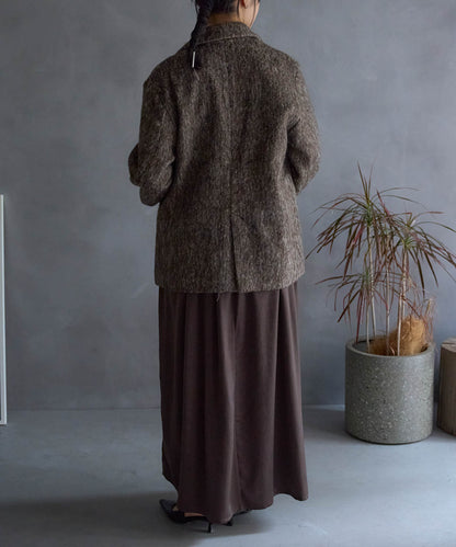 シャギーテーラードジャケット