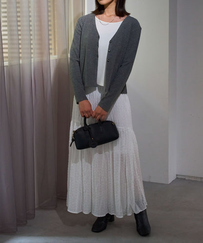 ギャザーフレアスカート