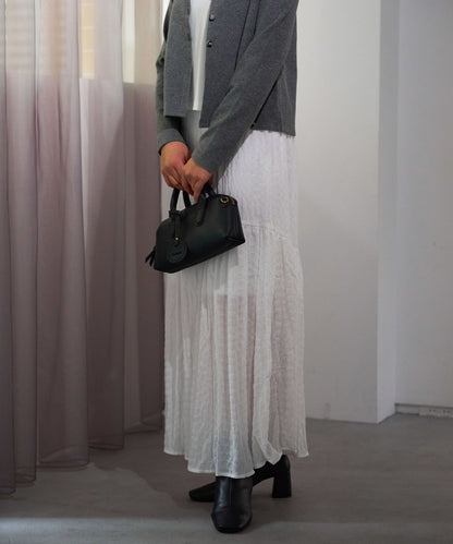 ギャザーフレアスカート