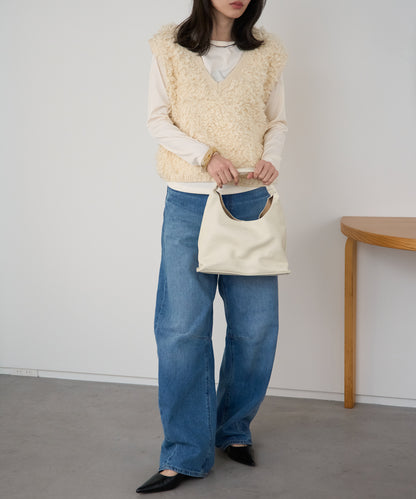 ループヤーンニットベスト