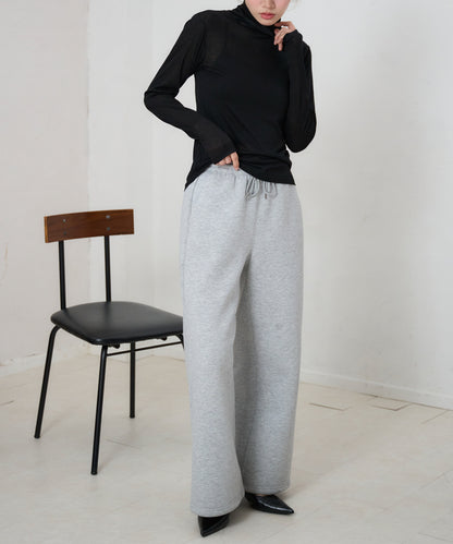 シアーハイネックトップス