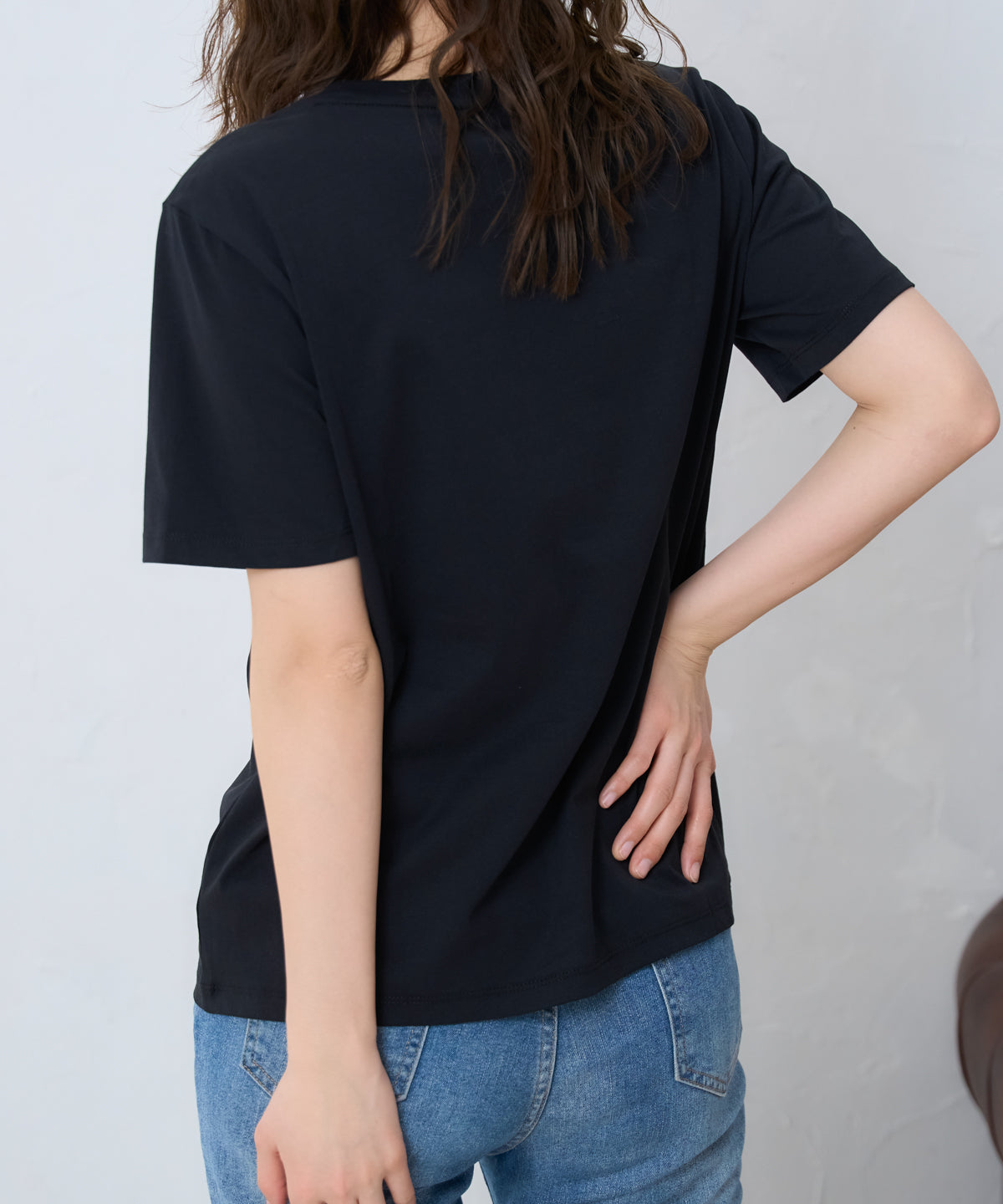 'THOUGHTS' ロゴ 半袖サイロTシャツ/コットンTシャツ
