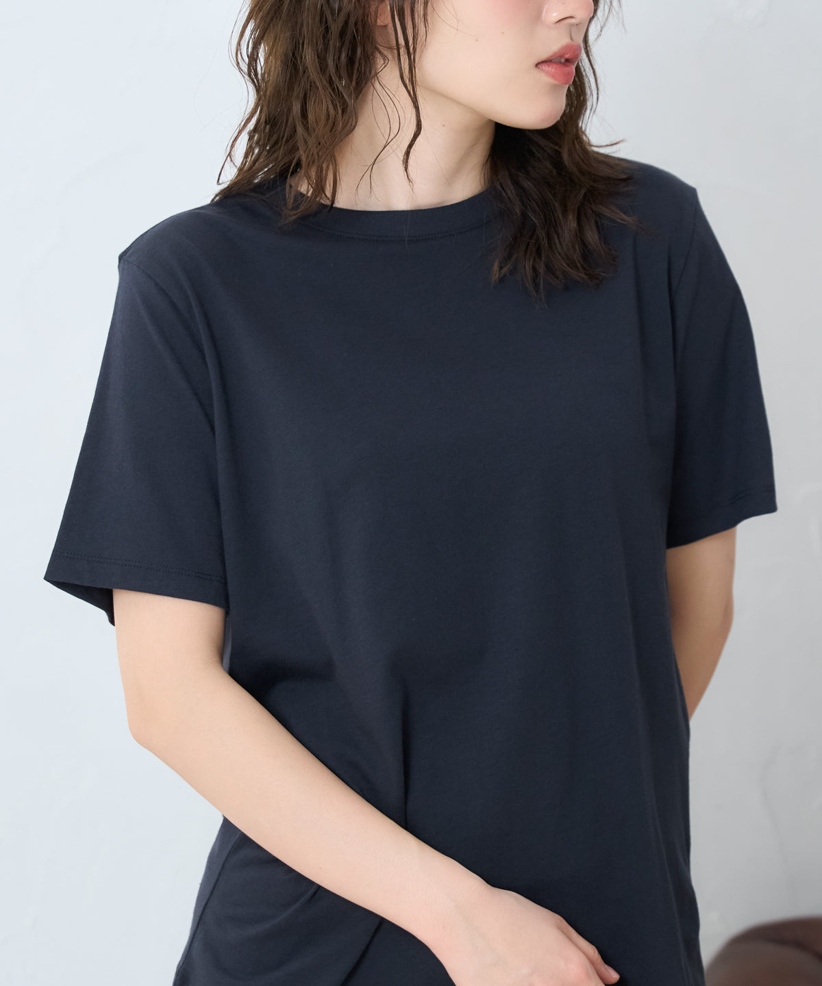 毎日着たくなる心地よさ サイロ無地Tシャツ