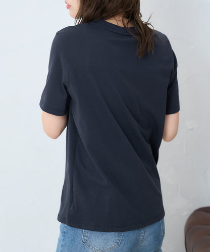 毎日着たくなる心地よさ サイロ無地Tシャツ