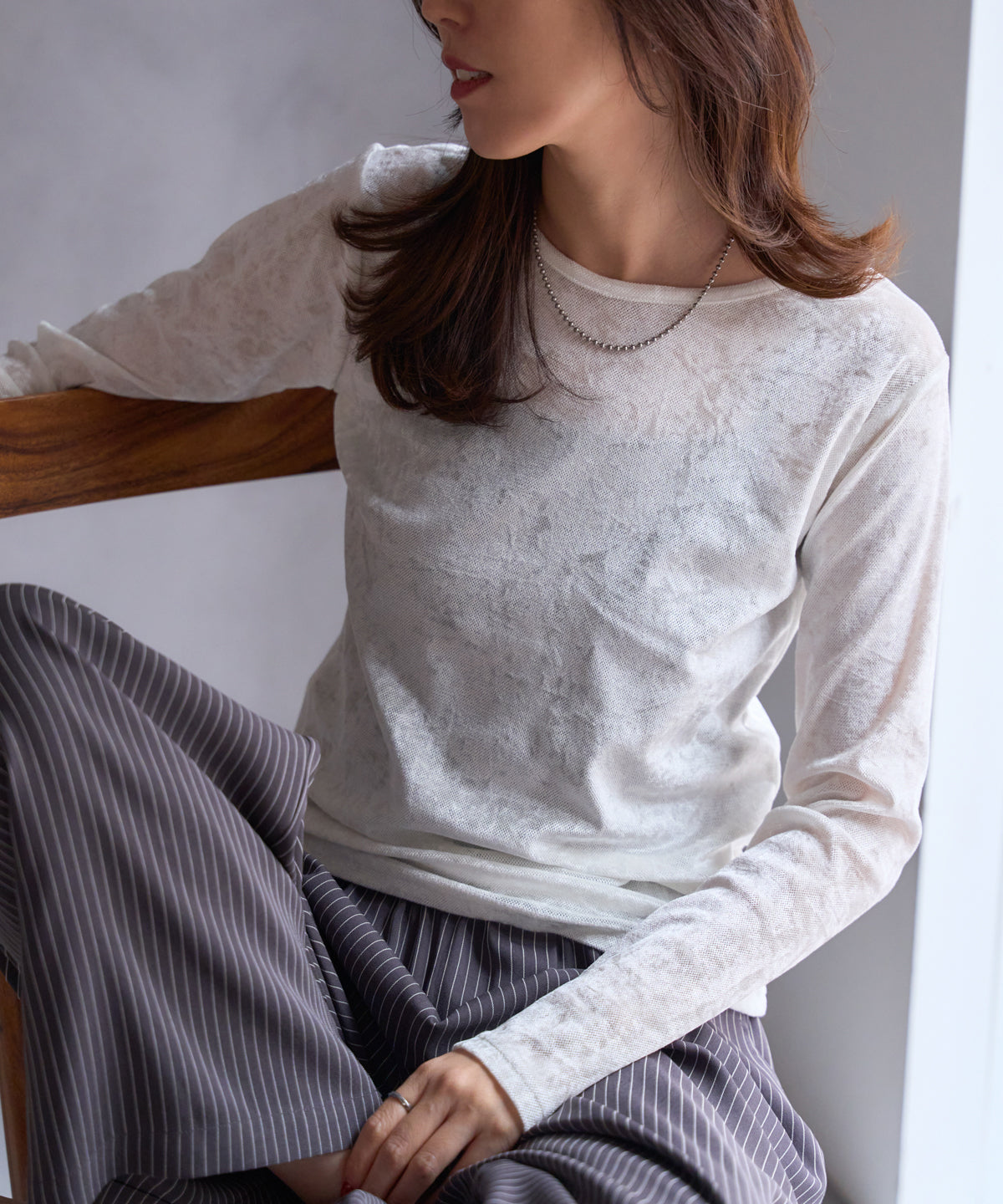 シアーベロアトップス