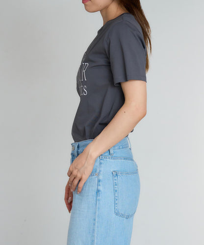 'THOUGHTS' ロゴ 半袖サイロTシャツ/コットンTシャツ