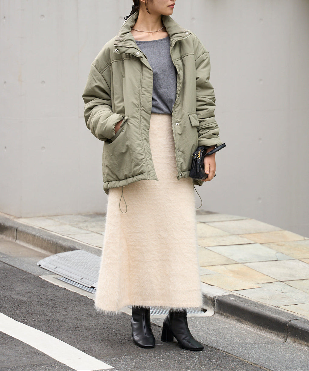 【セットアップ対応】シャギーニットスカート