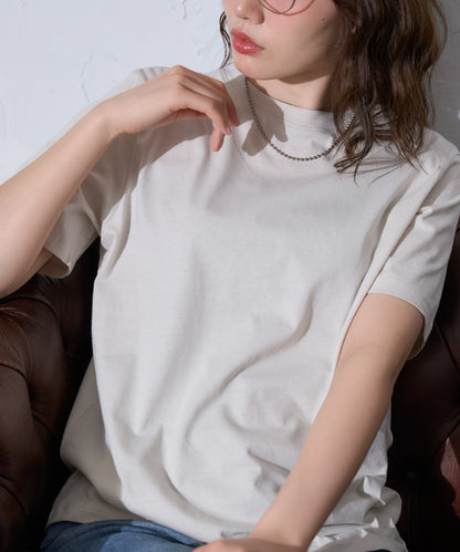 毎日着たくなる心地よさ サイロ無地Tシャツ