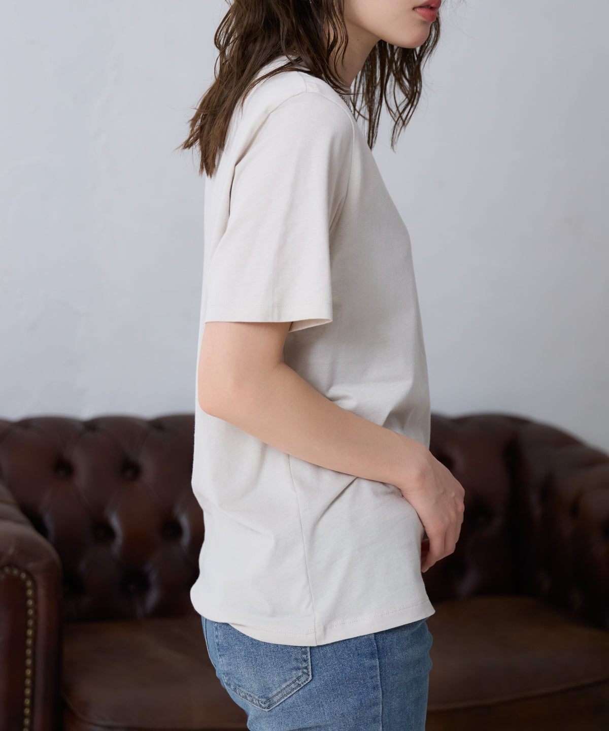 毎日着たくなる心地よさ サイロ無地Tシャツ