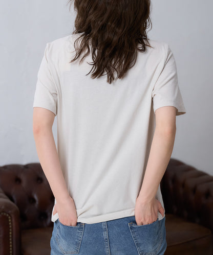 毎日着たくなる心地よさ サイロ無地Tシャツ