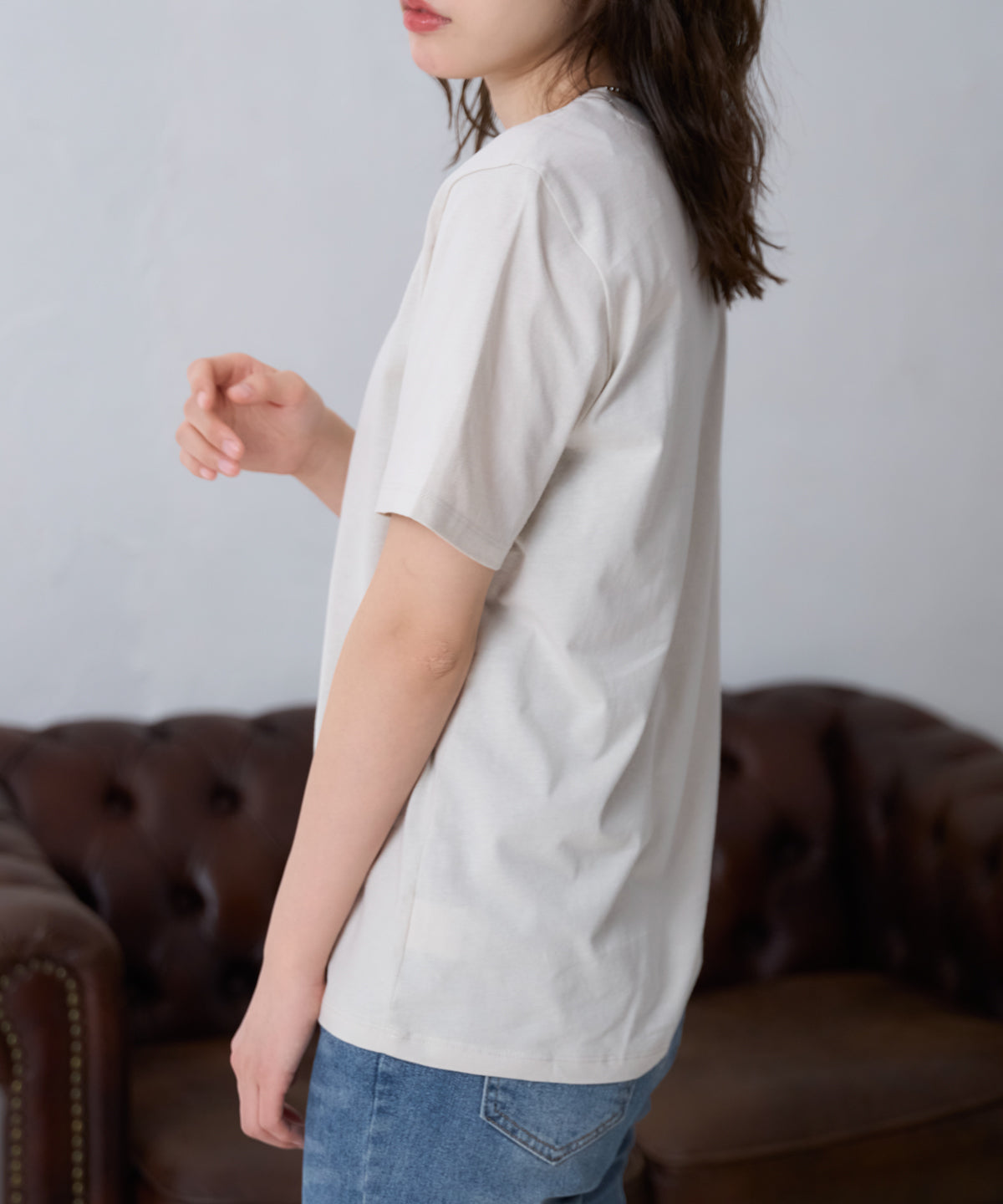 毎日着たくなる心地よさ サイロ無地Tシャツ