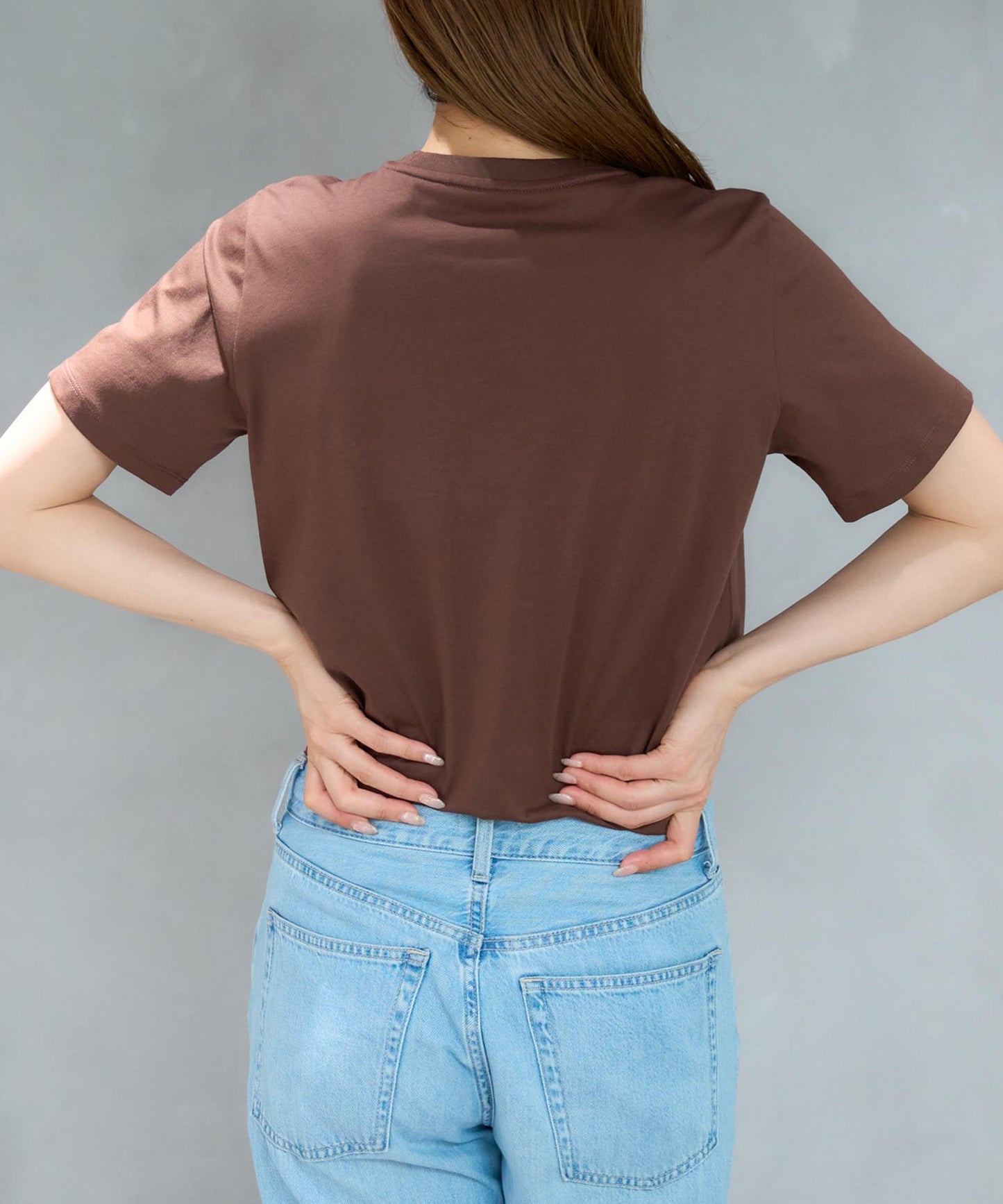 'THOUGHTS' ロゴ 半袖サイロTシャツ/コットンTシャツ