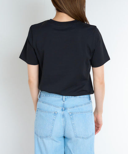 'THOUGHTS' ロゴ 半袖サイロTシャツ/コットンTシャツ