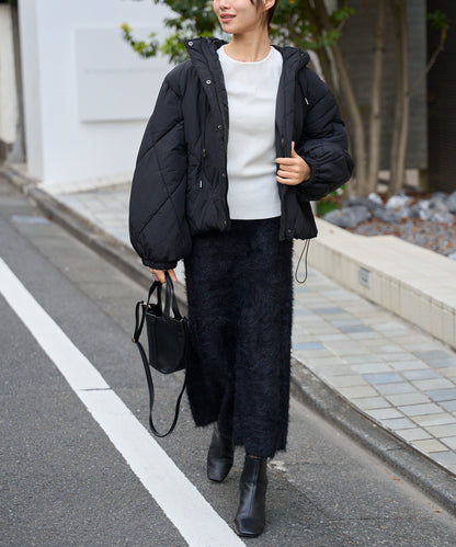 【セットアップ対応】シャギーニットスカート