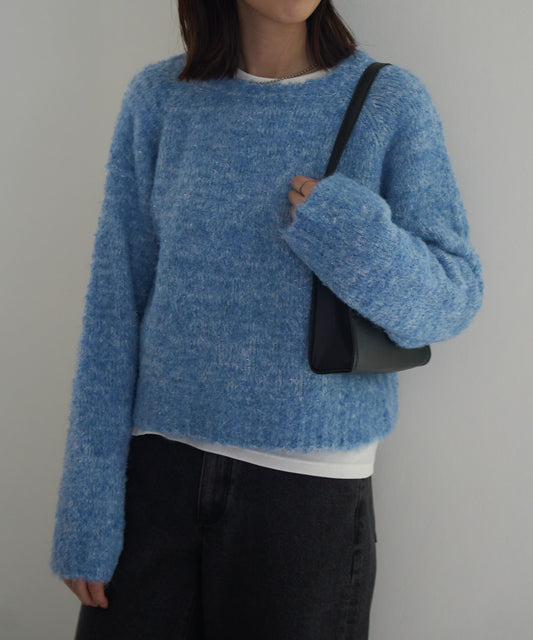 ラメブークレニットプルオーバー