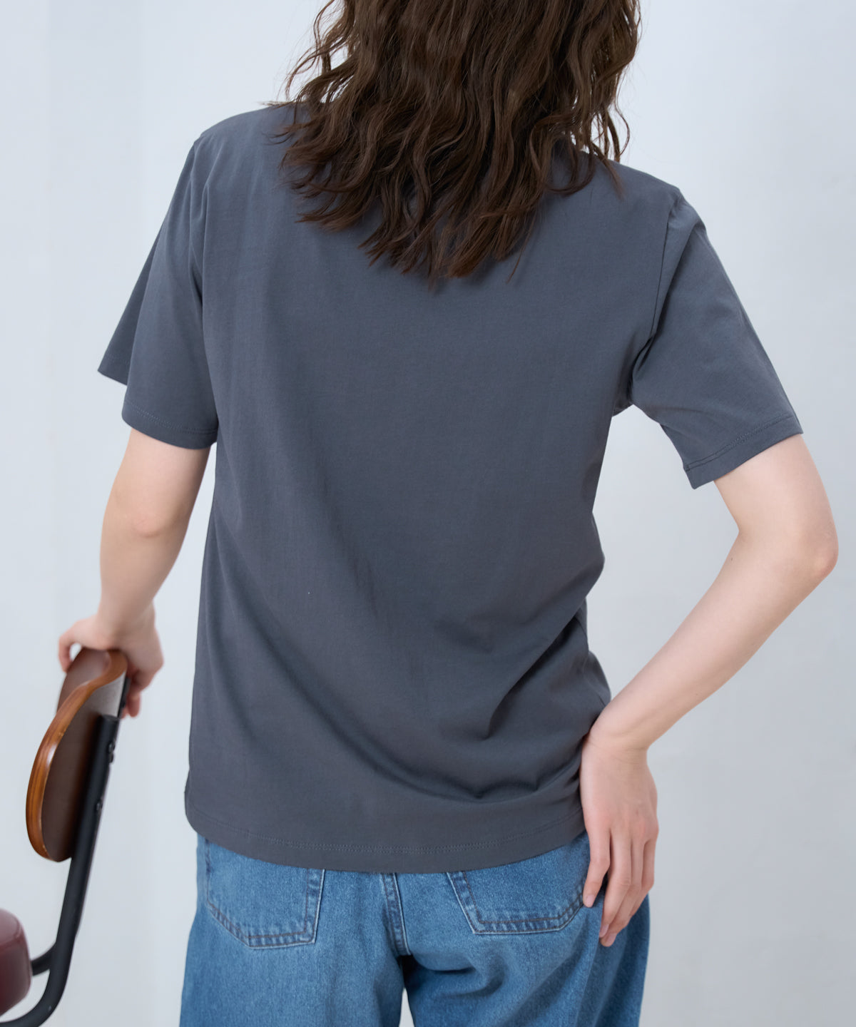 'THOUGHTS' ロゴ 半袖サイロTシャツ/コットンTシャツ